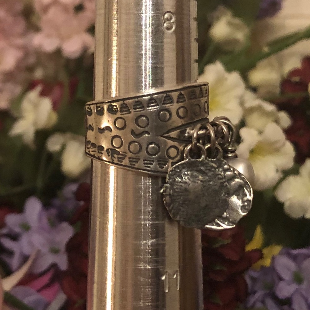 Silpada Cha-Cha Sterling Silver Pearl Ring - Picture 9 of 16
